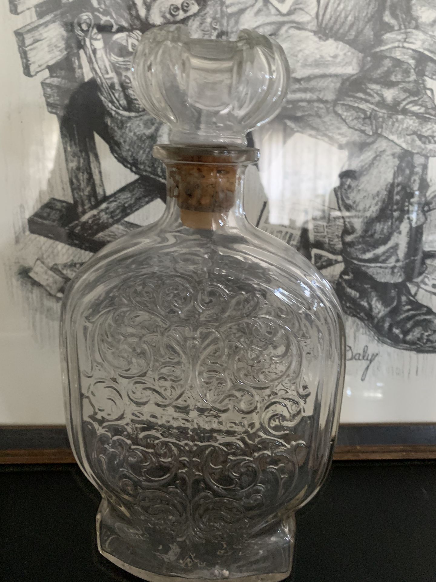 Vintage Schenley Liquor Decanter 