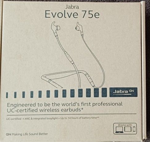 Jabra Evolve 75E Bluetooth Headset