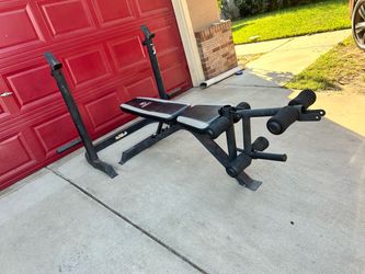 Marcy Adjustable Weight Bench with Leg Developer