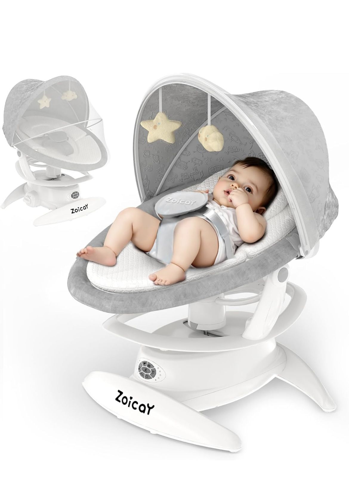 Zoicay 3-in-1 Baby Swing for Infants to Toddler