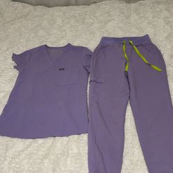 Figs Set, XXS/Petite , Lavender Dew 