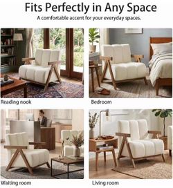 New Set of 2 Accent Sofa Chair with Thick Cushions