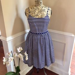 J. Crew Beautiful Cotton And Linen Dress -Size 6