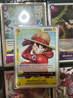 Monkey D Luffy promos