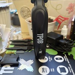 TPOB X TRIMMER - Bundle |Neck Strips + Barber Cape + Traveling Case| For Barbers.