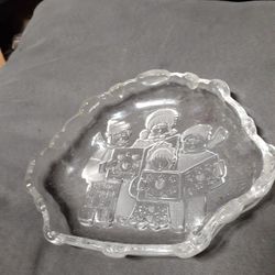 3 xmas mikasa serving trays