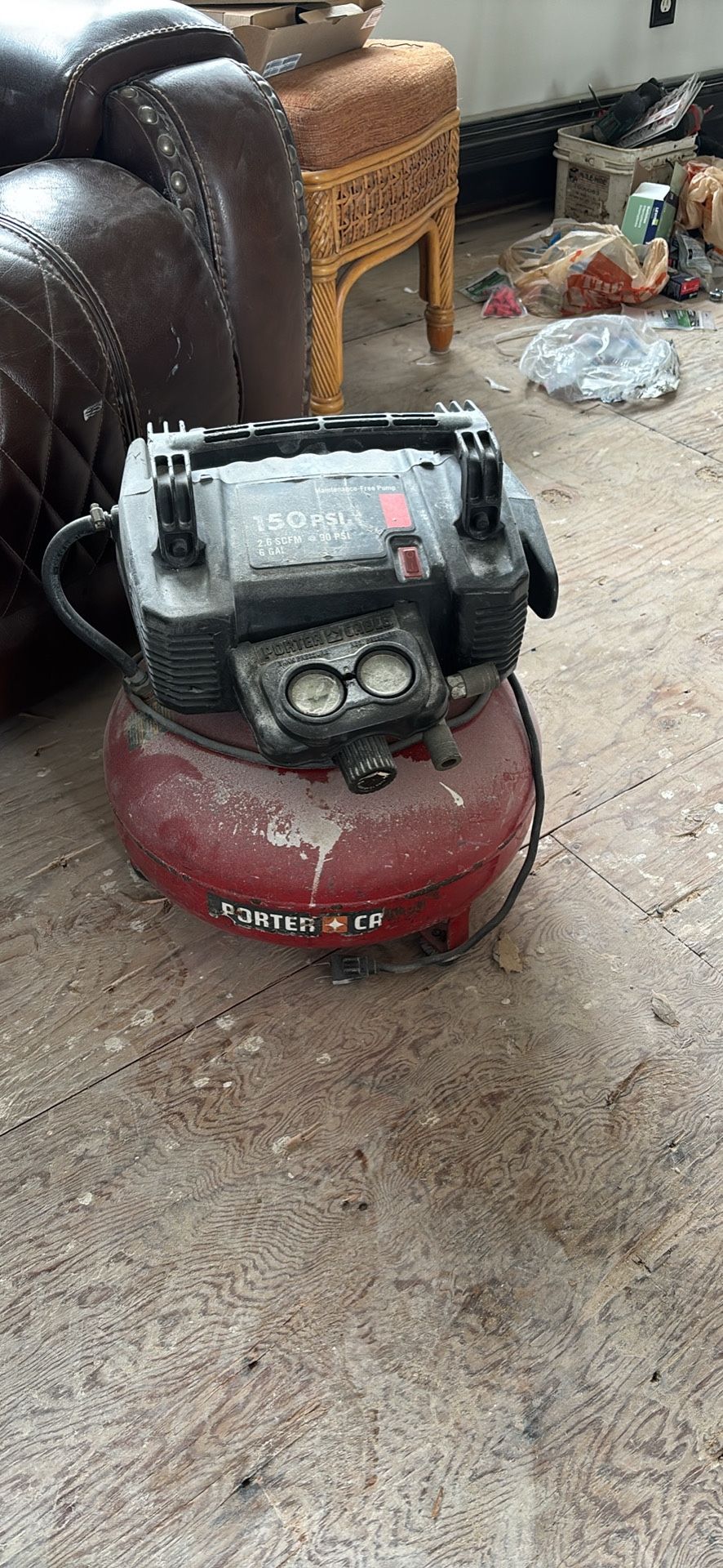 Porter Cable 6 Gallon Air Compressor