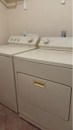 Whirlpool Washer and Dryer