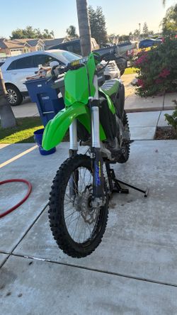 Kawasaki dirt bike