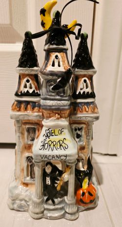 Blue Sky Ceramic Halloween Hotel of Horrors