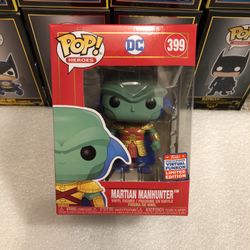 Funko Pop Martian The Manhunter Funkon Exclusive 