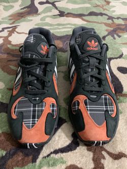 ADIDAS YUNG-1 “Orange Plaid”