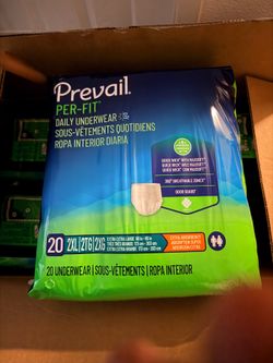 2 XL  adult diapers  For sale