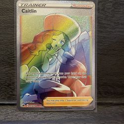 Trainer Caitlin Pokemon Card