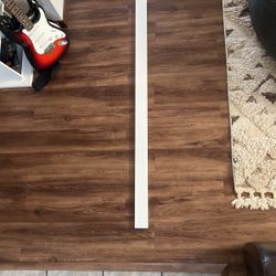 36-inch White Vanity Backsplash