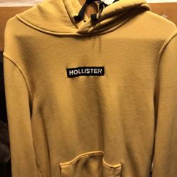 Hollister Hoodie Yellow