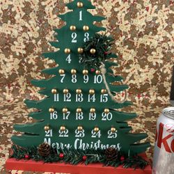 Countdown To Christmas Tree 