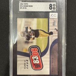 2006 TOPPS - REGGIE BUSH - ROOKIE CARD - NM/MINT CONDITION 