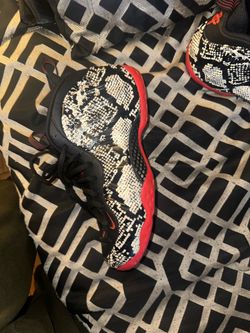 Foamposite Albino Snakeskin