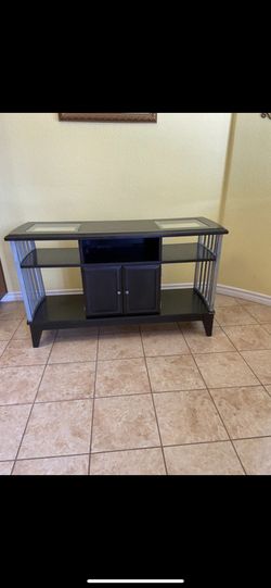 dark Brown Sideboard With Two Doors