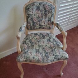 French Louis Armchair Reapholstered
