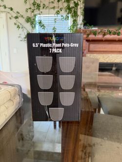 Plant pots 7 pack