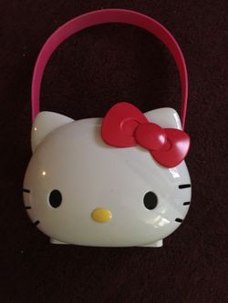 Hello kitty plastic purse
