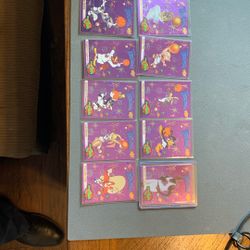 2026 UD Space Jam Cosmos Purple Jordan 10 Card Set