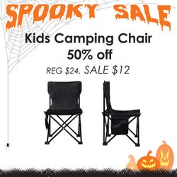 Kids Camping Chair, SALE 50% off
