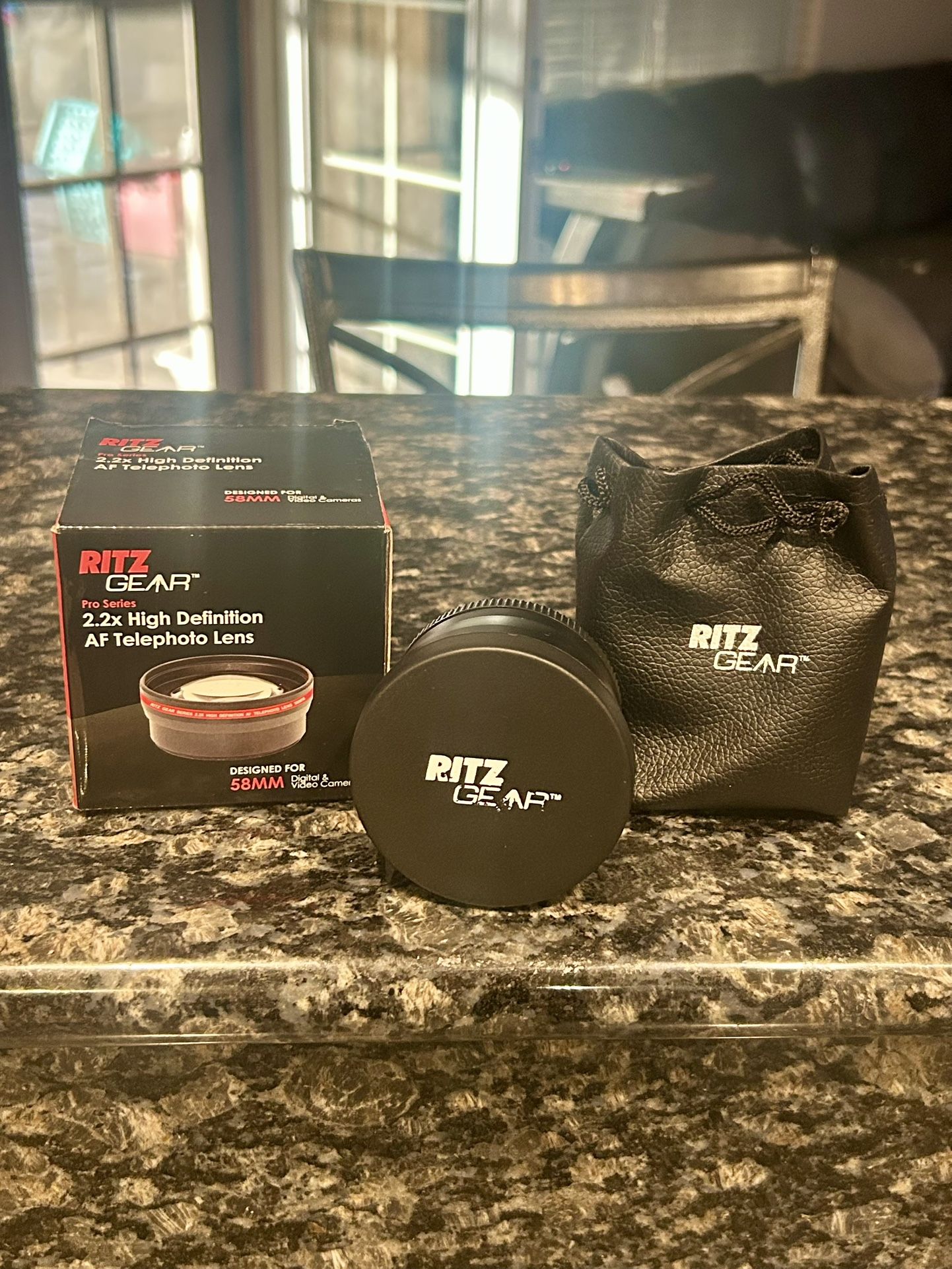 Ritz Gear 2.2x High Definition AF Telephoto Lens – 58mm