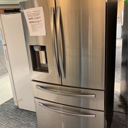 28 cu. ft. 4-Door French Door Smart Refrigerator in Fingerprint Resistant Stainless Steel,