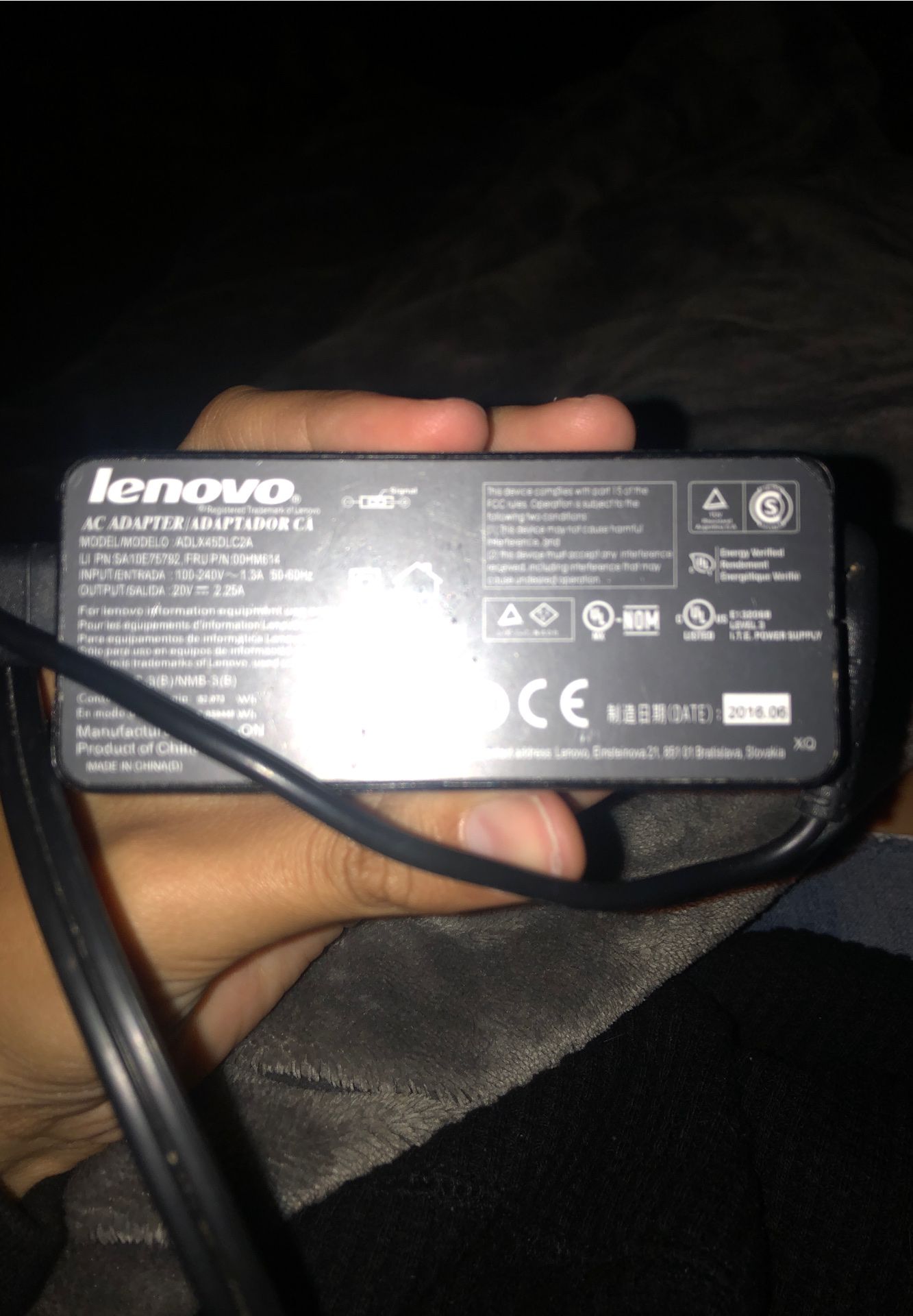 lenovo laptop charger