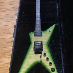 Dean Dimebag Darryl Slime Time Guitar 