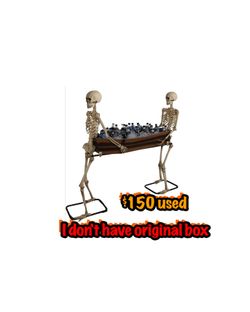 Skeleton with cooler. Summer Pirate party display.