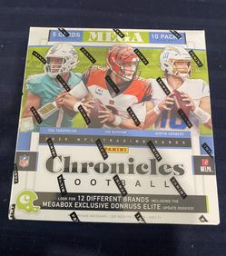 2020 Panini Chronicles NFL Football Mega Box Factory Sealed Exclusive Donruss