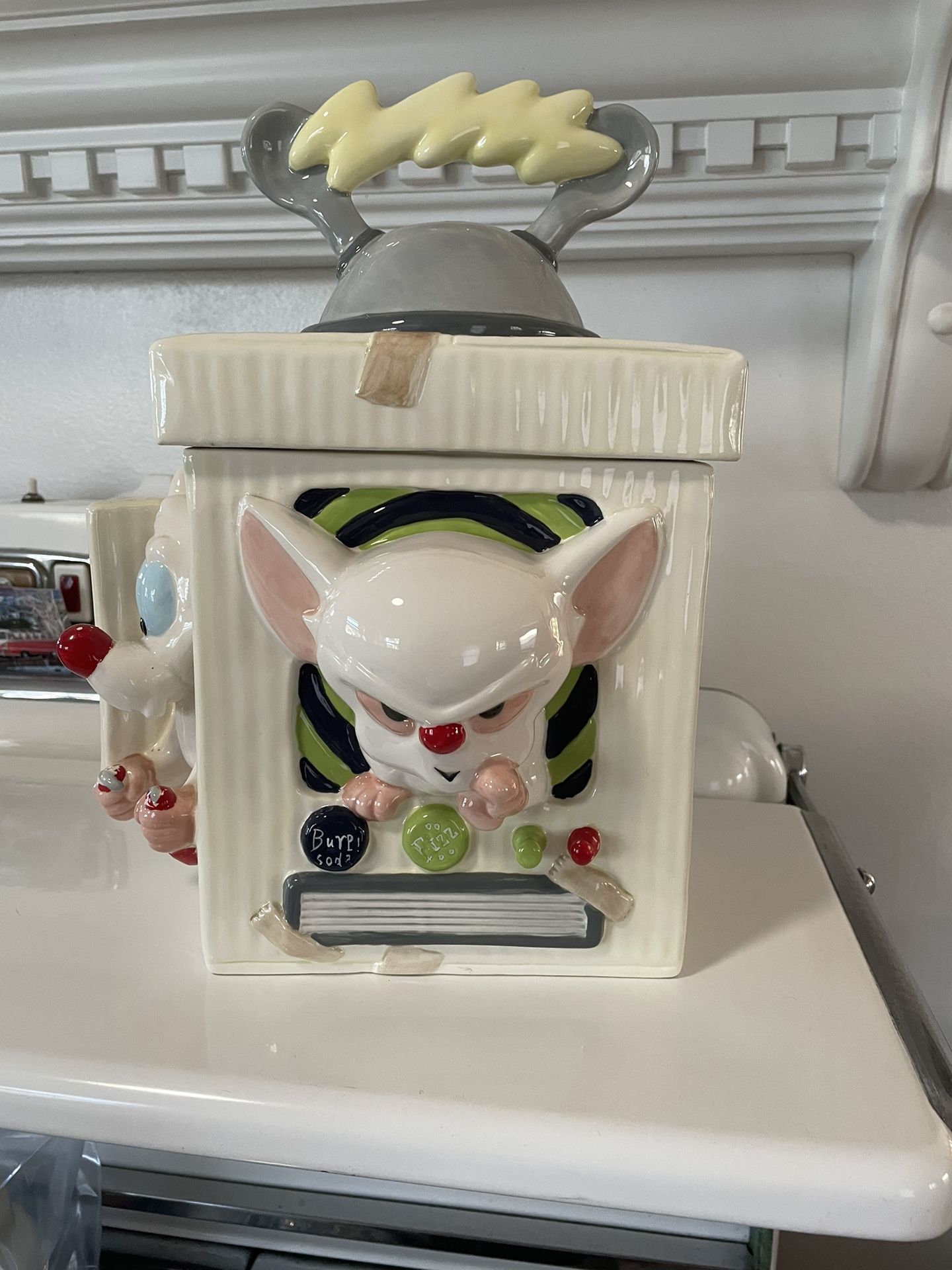 WB Pinky And The Brain Cookie Jar