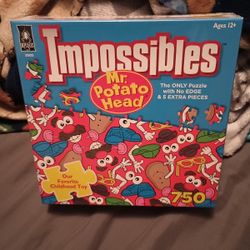 BePuzzle Impossibles Jigsaw Puzzle 750 Pieces Impossibles- Mr. Potato Head