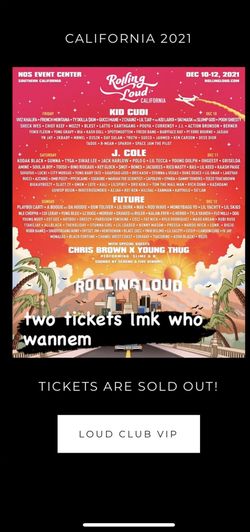 Rolling Loud Tickets