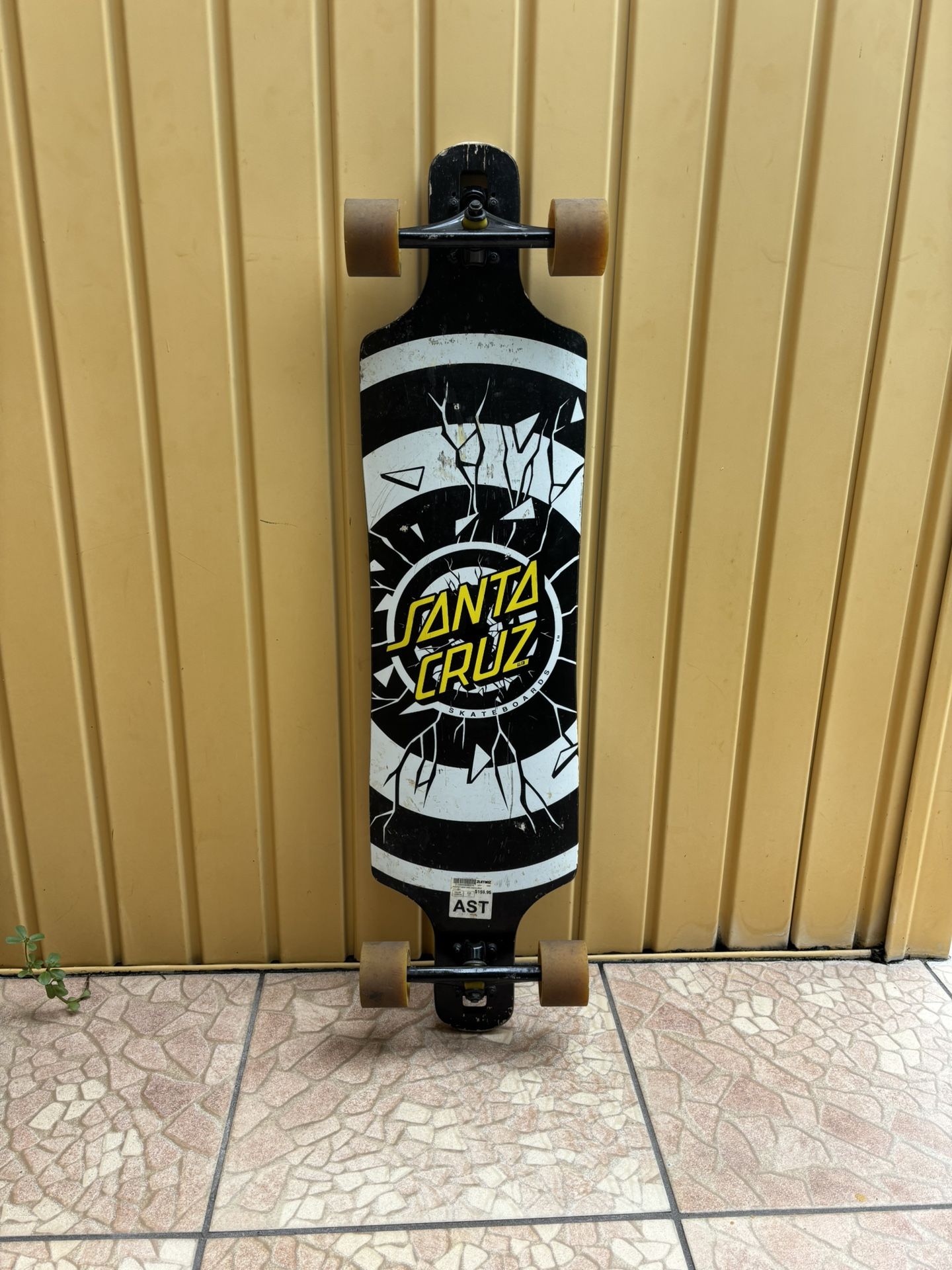 Santa Cruz longboard skateboard