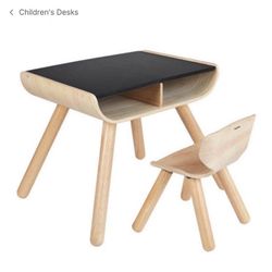 MCM Kids Desk And Chair
