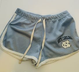 UNC Tar  Blue Mesh Athletic Shorts Size S