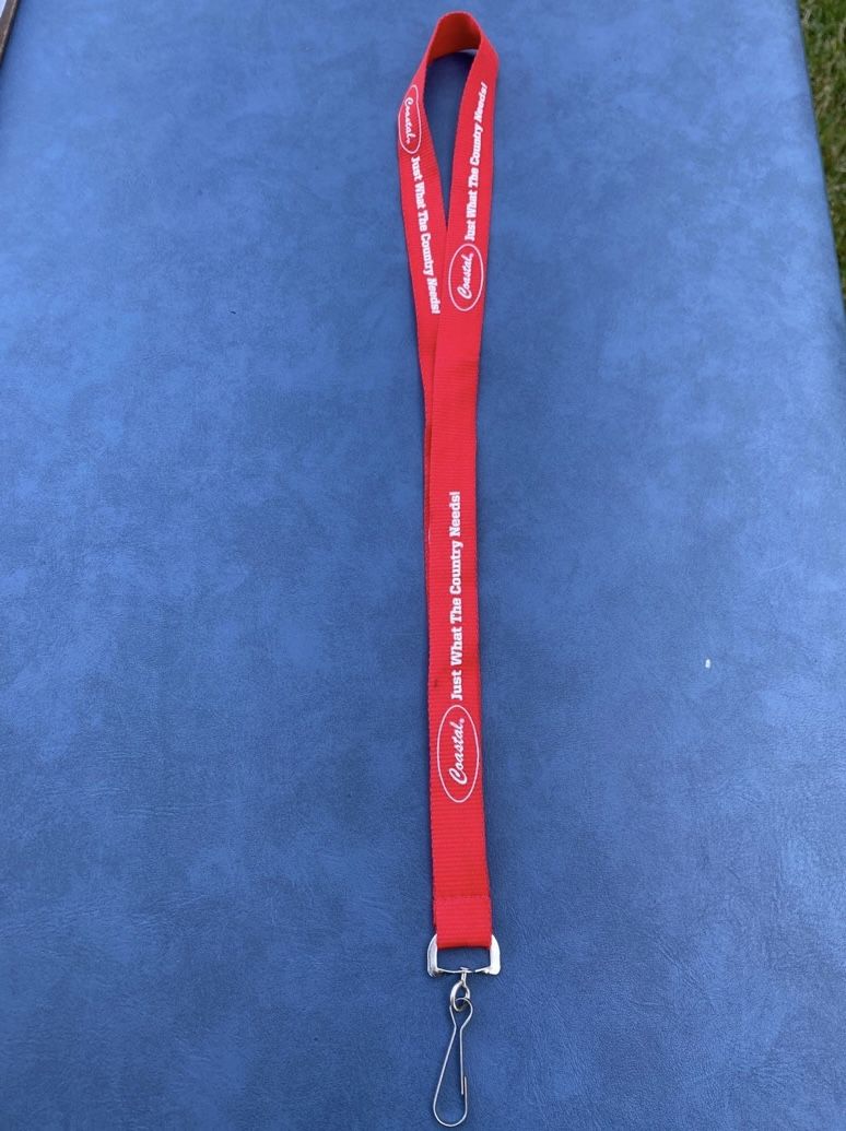 2 Red Coastal Keychains