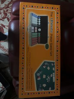 Poker set 500 pieces, new
