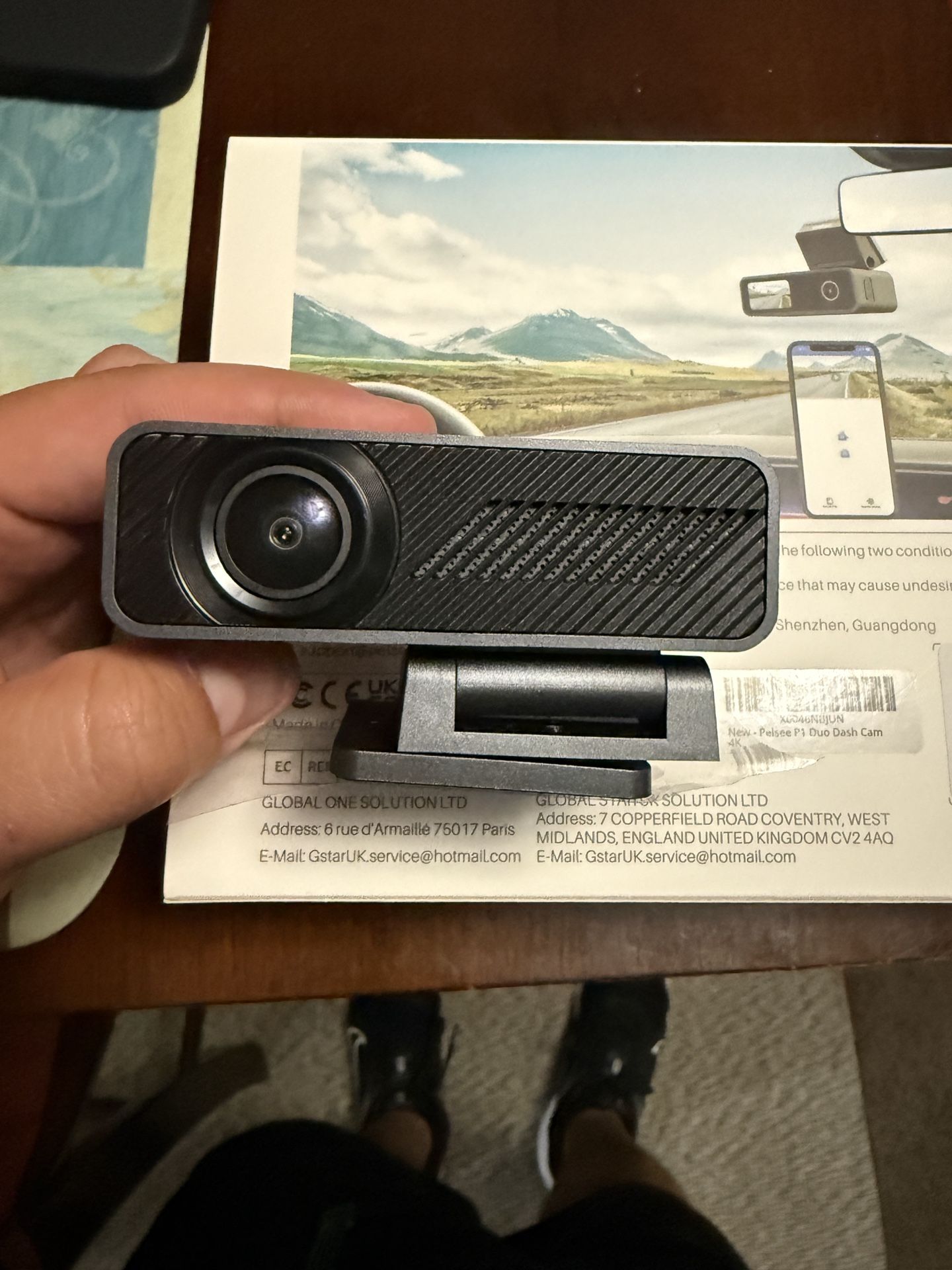 Pelsee P1 Duo 4K Dash Cam