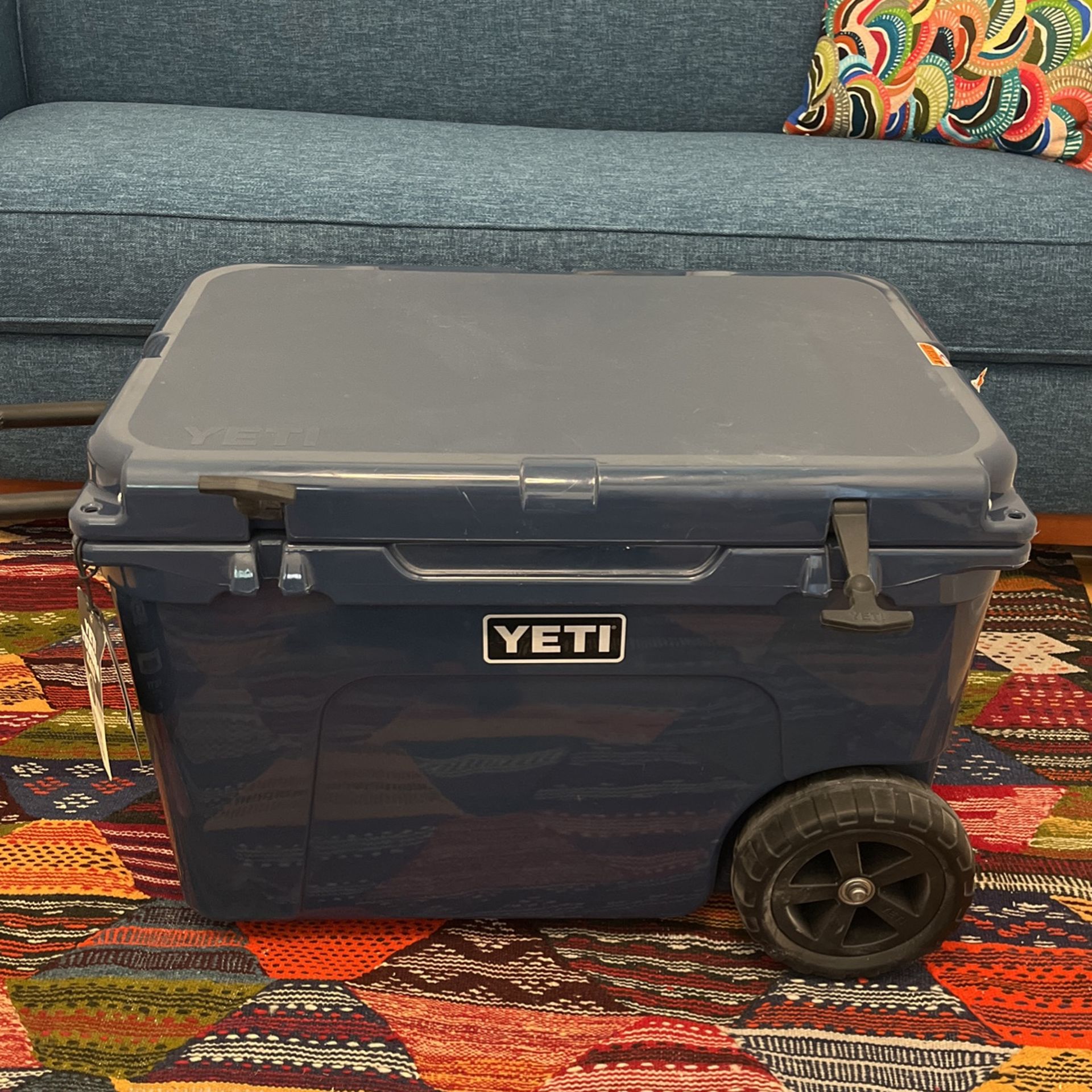 Brand new 55 Qt YETI Tundra Haul Cooler