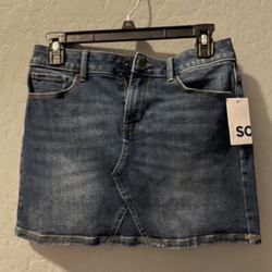 New Jean Skirt