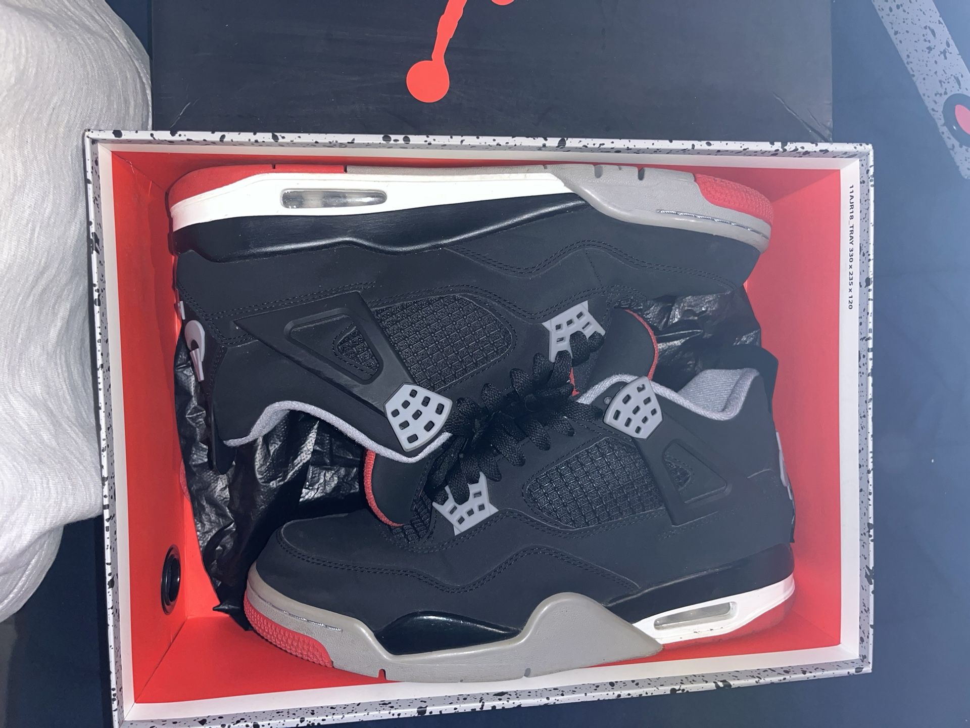 Jordan 4 Bred Size 9
