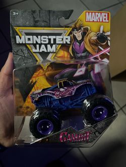 Monster Jam Marvel Gambit 1:64 Scale Spin Master Monster Truck New 2026 Marvel