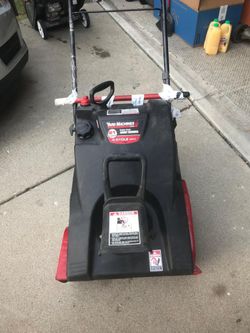 Yard machines snow blower