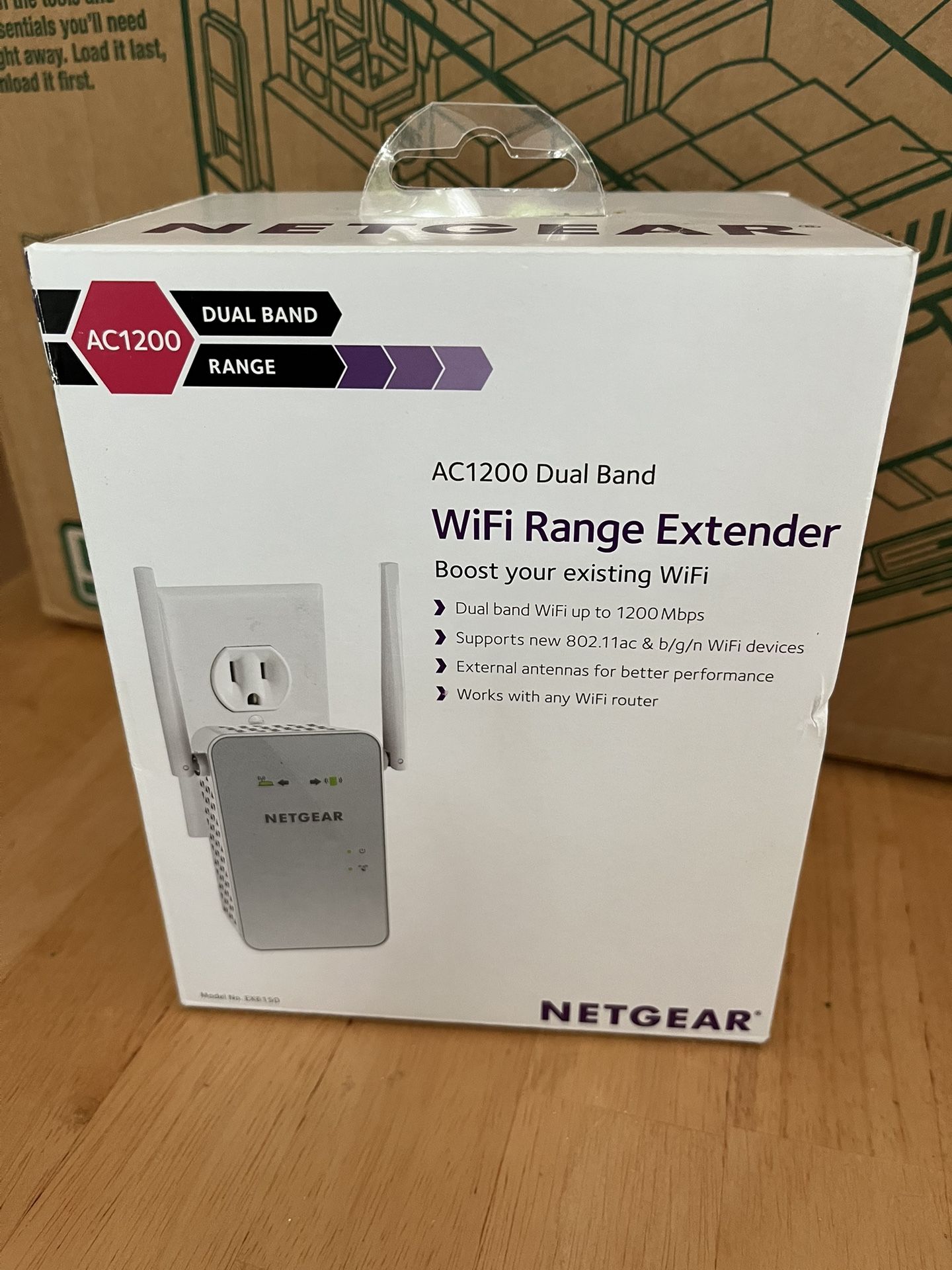 NETGEAR AC1200 Dual Band WIFI Range Extender